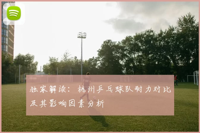 独家解读：杭州乒乓球队耐力对比及其影响因素分析